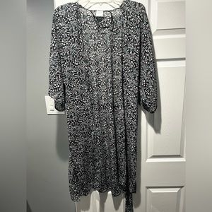 Misses One Size Fits Most Bathing Suit Cover Up in Floral Pattern